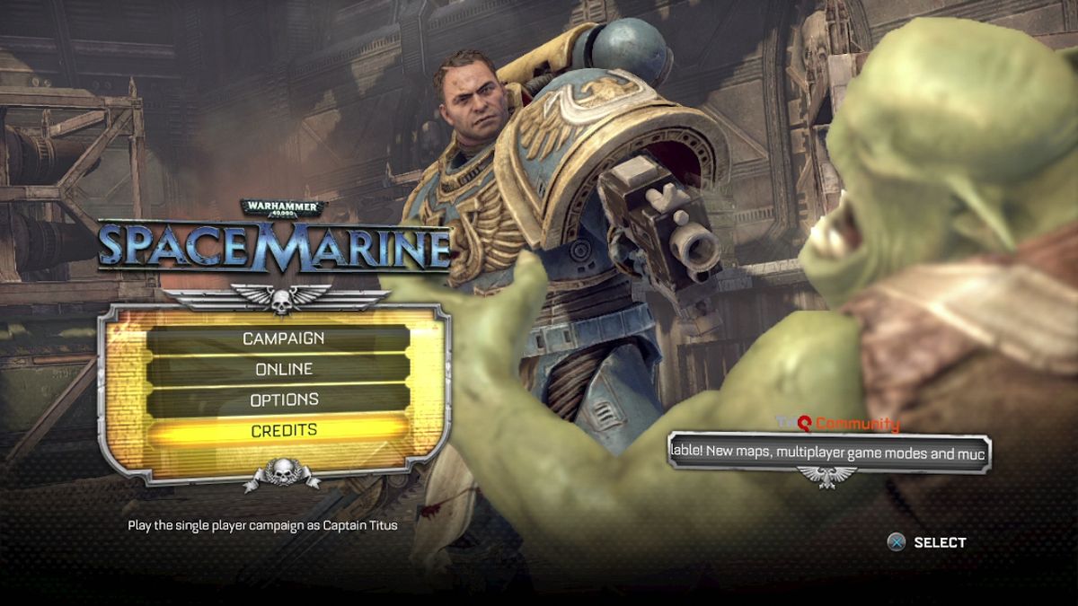 Warhammer 40,000: Space Marine screenshot 3 for Playstation 3